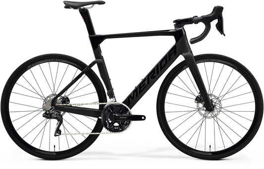 .MERIDA REACTO 6000 CF3 GLOSSY BLK/MT BLK 700C TG.XS S M L XL