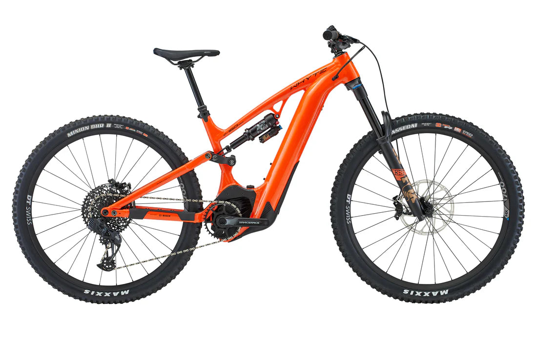 ..WHYTE e-160 RSX 29er  v1 Matt Black with Burnt Orange & Gold